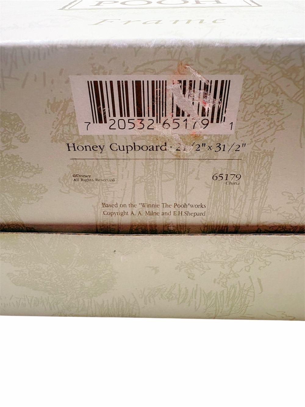 Classic Winnie The Pooh Double Photo Frame Charpente 3D Pooh Hunny Pots W/Box - Picture 11 of 12